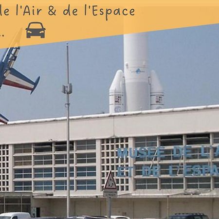 Appartement L'Eugène - 10min du RER B Le Bourget, Parking, Wifi à Drancy Extérieur photo