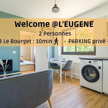 Appartement L'Eugène - 10min du RER B Le Bourget, Parking, Wifi à Drancy Extérieur photo