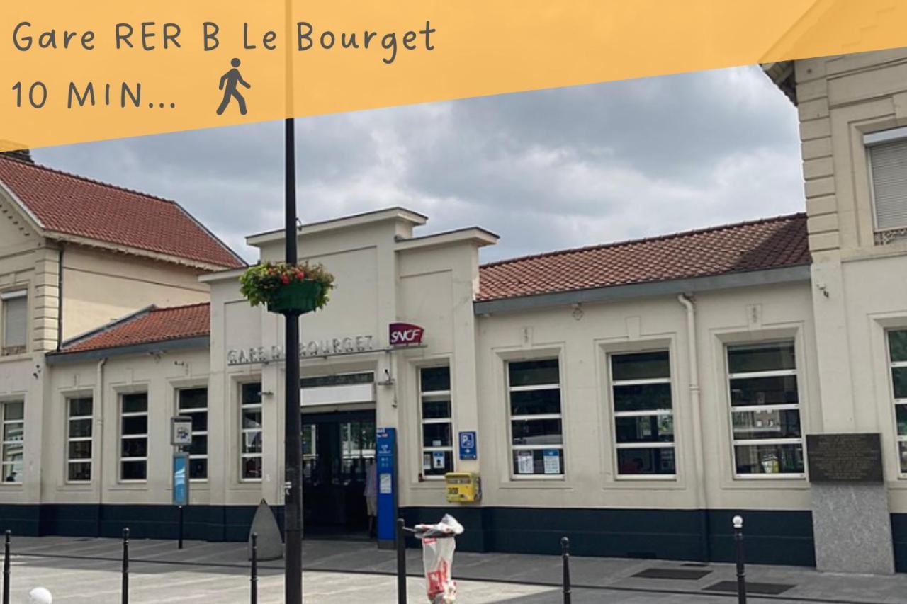 Appartement L'Eugène - 10min du RER B Le Bourget, Parking, Wifi à Drancy Extérieur photo