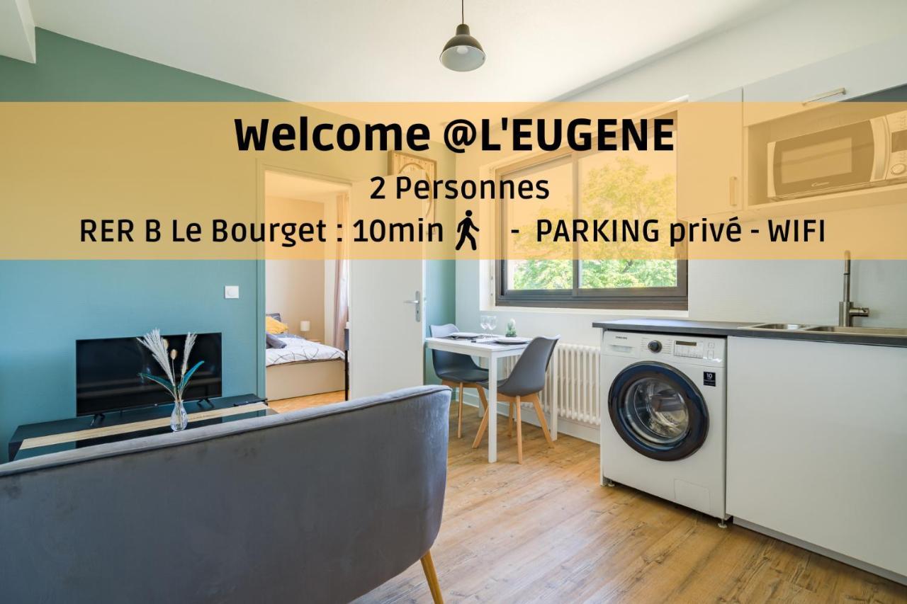 Appartement L'Eugène - 10min du RER B Le Bourget, Parking, Wifi à Drancy Extérieur photo